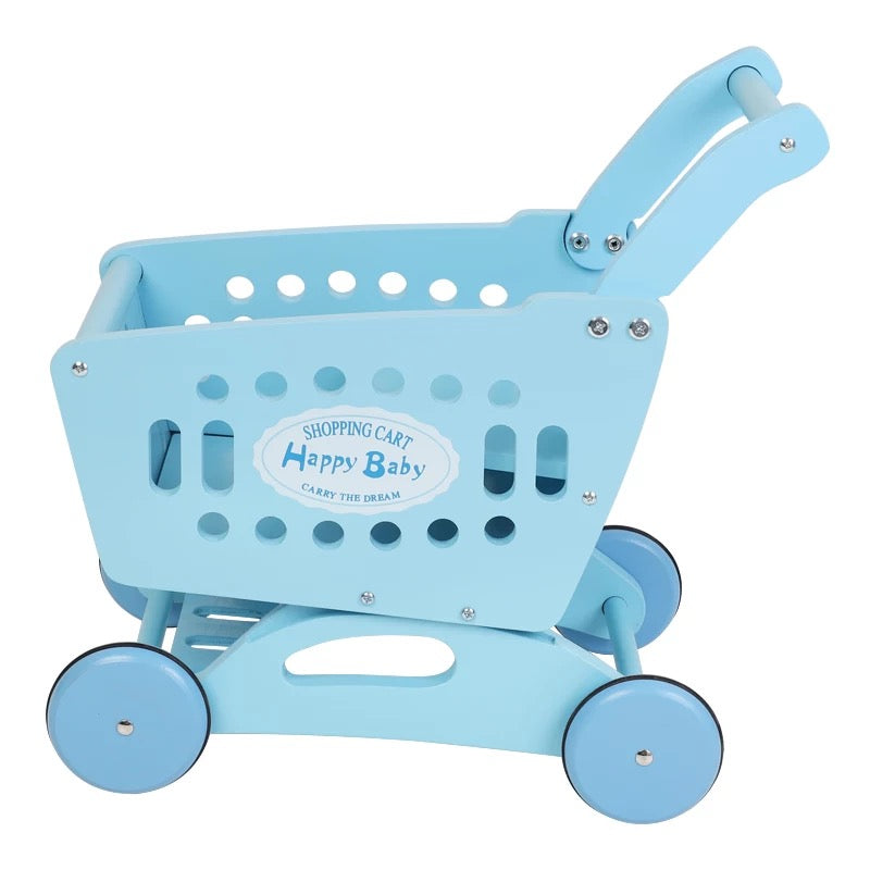 Supermarket Trolley - Blue
