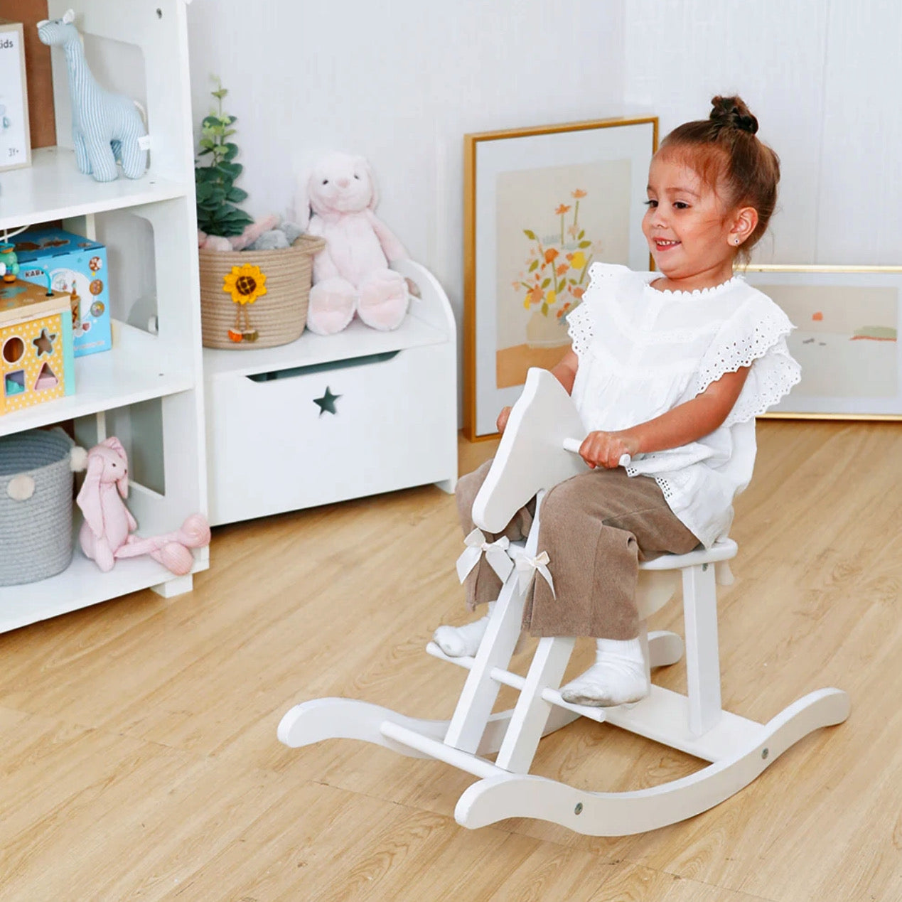 Rocking Horse - White