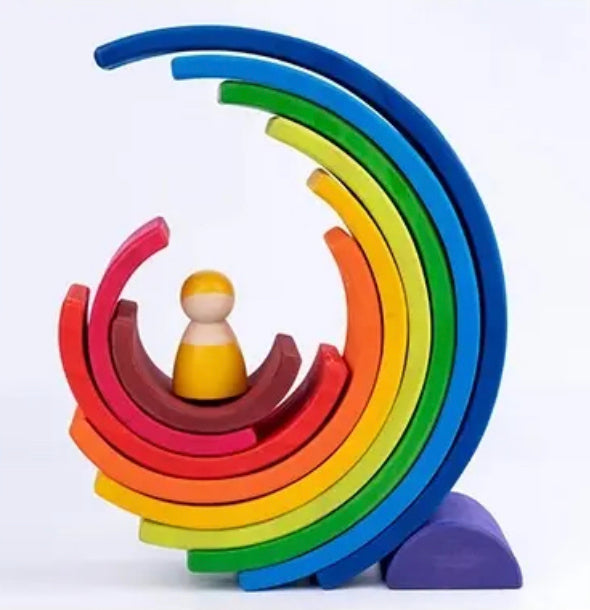 Large Rainbow Stacker
