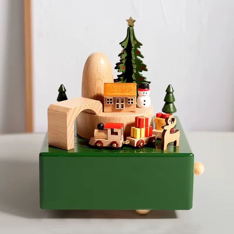 Music Box - Christmas Green Base