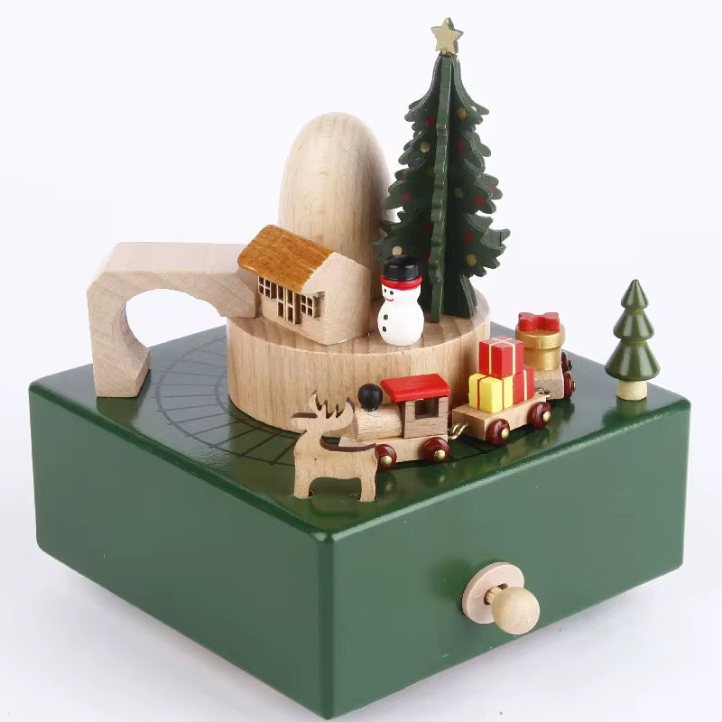Music Box - Christmas Green Base