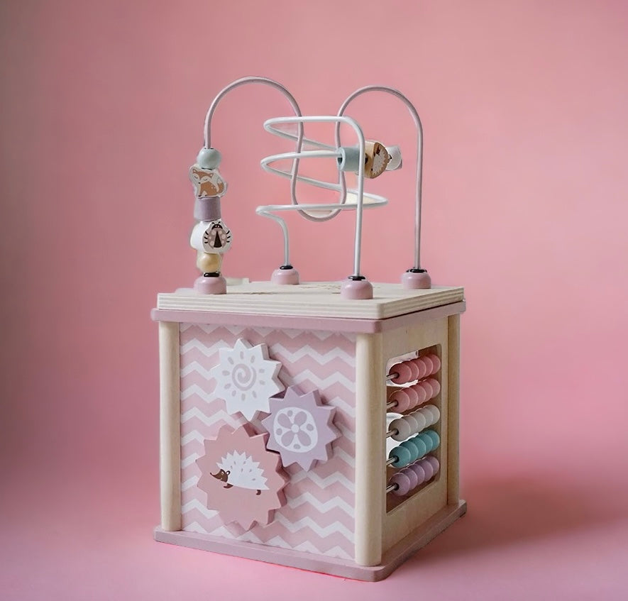 Activity Cube - Pink