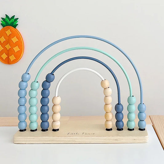 Rainbow Abacus - Blue