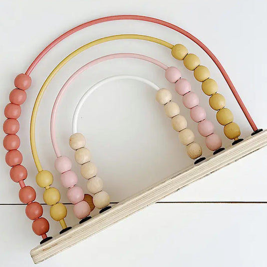 Rainbow Abacus - Pink